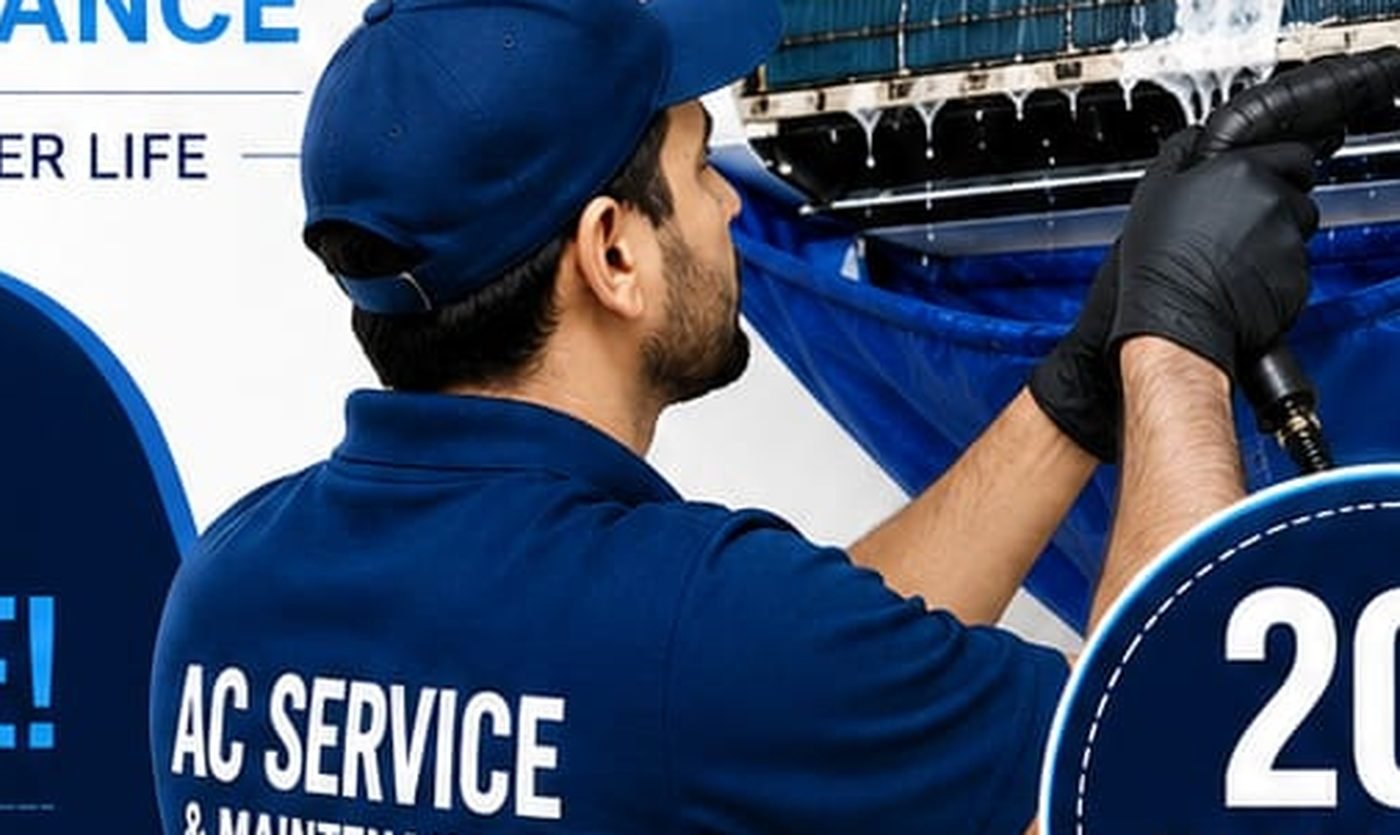 AC Service Maintenance technician team in Doha, Qatar